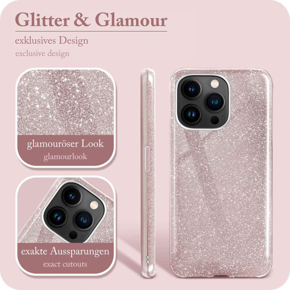 ONEFLOW Glitter Case iPhone 14 Pro mit Glitzer Look – Weiteres Produktbild 2 ONEFLOW Glitter Case iPhone 14 Pro mit Glitzer Look – Weiteres Produktbild 2