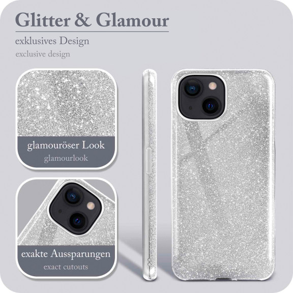 ONEFLOW Glitter Case iPhone 15 Plus mit Glitzer Look – Weiteres Produktbild 2 ONEFLOW Glitter Case iPhone 15 Plus mit Glitzer Look – Weiteres Produktbild 2