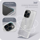 ONEFLOW Glitter Case iPhone 15 Pro Max mit Glitzer Look – Produktbild 5