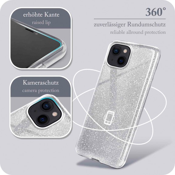 ONEFLOW Glitter Case iPhone 15 mit Glitzer Look – Weiteres Produktbild 5 ONEFLOW Glitter Case iPhone 15 mit Glitzer Look – Weiteres Produktbild 5