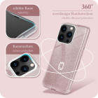 ONEFLOW Glitter Case iPhone 16 Pro Max mit Glitzer Look – Produktbild 5