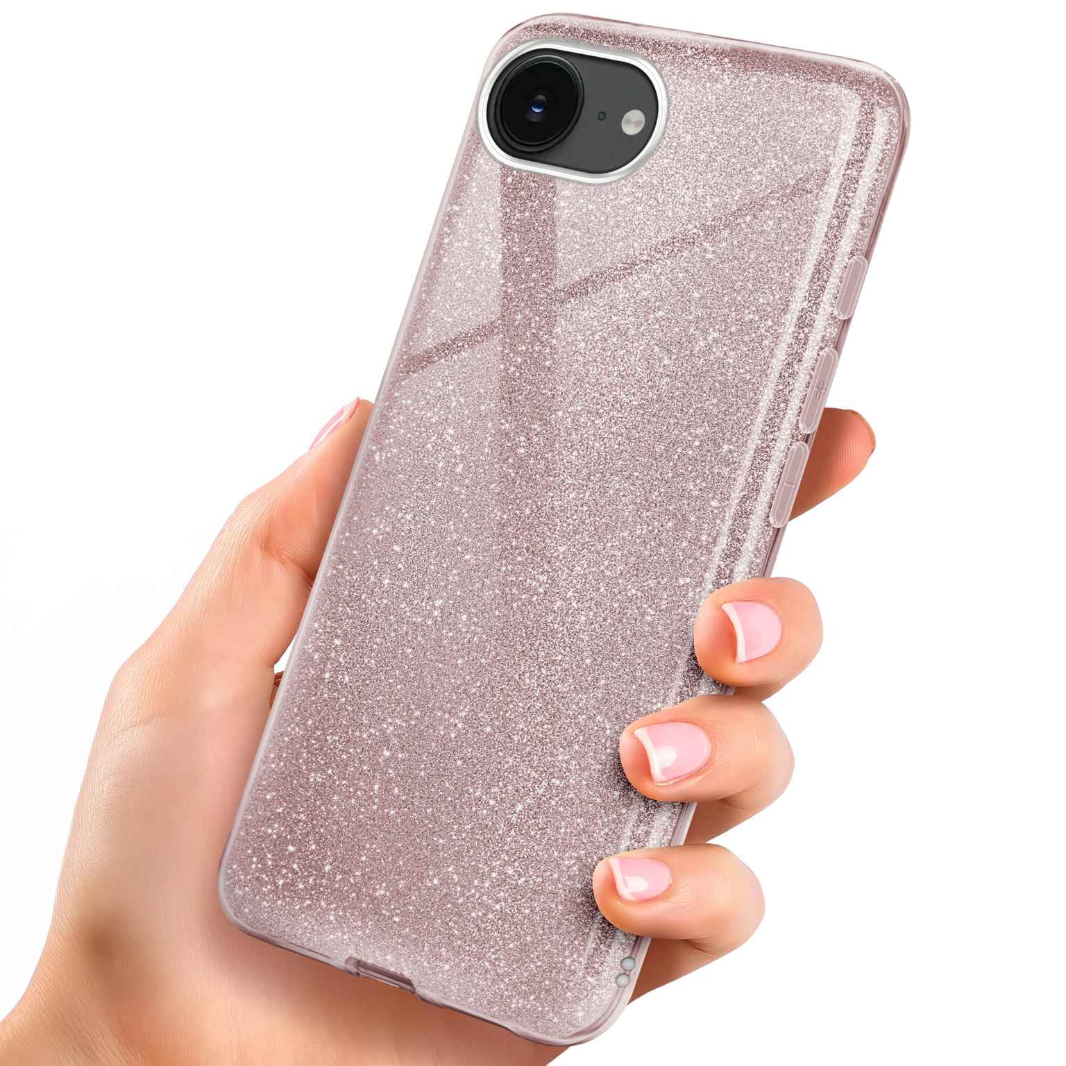 ONEFLOW Glitter Case iPhone 16e mit Glitzer Look – Weiteres Produktbild 1 ONEFLOW Glitter Case iPhone 16e mit Glitzer Look – Weiteres Produktbild 1