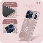 ONEFLOW Glitter Case iPhone 17 Pro Max mit Glitzer Look – Produktbild 5