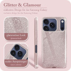 ONEFLOW Glitter Case iPhone 17 Pro mit Glitzer Look – Weiteres Produktbild 2