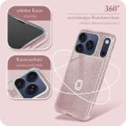 ONEFLOW Glitter Case iPhone 17 Pro mit Glitzer Look – Produktbild 5
