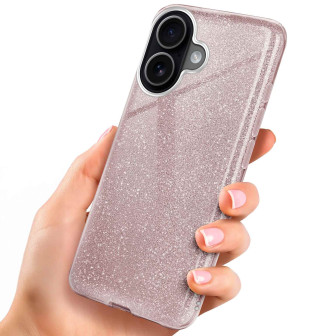 ONEFLOW Glitter Case iPhone 17 mit Glitzer Look – Gloss - Rosé ONEFLOW Glitter Case iPhone 17 mit Glitzer Look – Gloss - Rosé