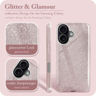 ONEFLOW Glitter Case iPhone 17 mit Glitzer Look – Weiteres Produktbild 2