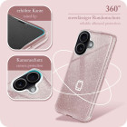 ONEFLOW Glitter Case iPhone 17 mit Glitzer Look – Weiteres Produktbild 5