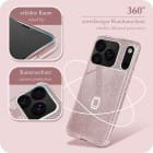 ONEFLOW Glitter Case iPhone 18 Pro mit Glitzer Look – Produktbild 5