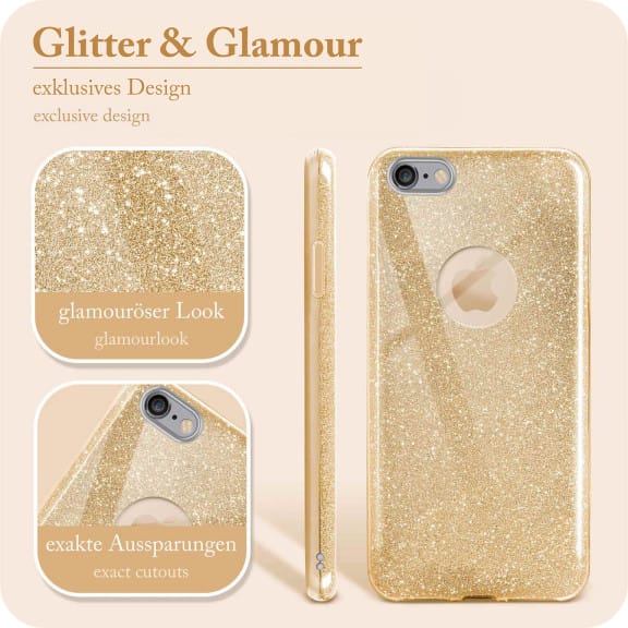 ONEFLOW Glitter Case iPhone 6 mit Glitzer Look – Weiteres Produktbild 2 ONEFLOW Glitter Case iPhone 6 mit Glitzer Look – Weiteres Produktbild 2