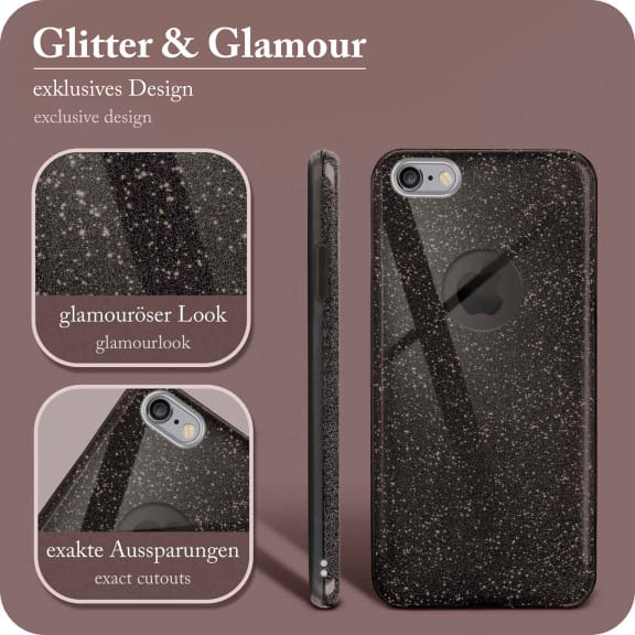 ONEFLOW Glitter Case iPhone 6 mit Glitzer Look – Weiteres Produktbild 2 ONEFLOW Glitter Case iPhone 6 mit Glitzer Look – Weiteres Produktbild 2