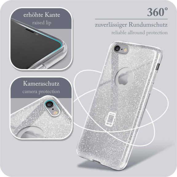 ONEFLOW Glitter Case iPhone 6 mit Glitzer Look – Weiteres Produktbild 5 ONEFLOW Glitter Case iPhone 6 mit Glitzer Look – Weiteres Produktbild 5