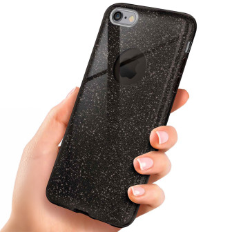 ONEFLOW Glitter Case iPhone 6s mit Glitzer Look – Glamour-Black ONEFLOW Glitter Case iPhone 6s mit Glitzer Look – Glamour-Black