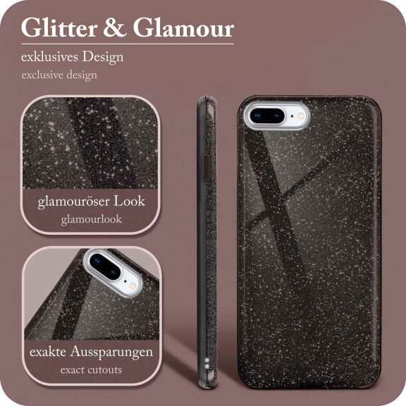 ONEFLOW Glitter Case iPhone 7 Plus mit Glitzer Look – Weiteres Produktbild 2 ONEFLOW Glitter Case iPhone 7 Plus mit Glitzer Look – Weiteres Produktbild 2
