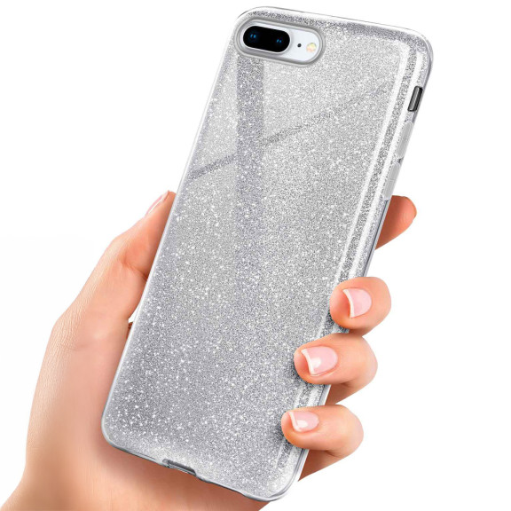 ONEFLOW Glitter Case iPhone 7 Plus mit Glitzer Look – Weiteres Produktbild 1