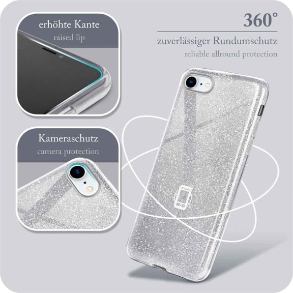 ONEFLOW Glitter Case iPhone 7 mit Glitzer Look – Weiteres Produktbild 5 ONEFLOW Glitter Case iPhone 7 mit Glitzer Look – Weiteres Produktbild 5