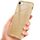 ONEFLOW Glitter Case iPhone 8 mit Glitzer Look – Produktbild 1