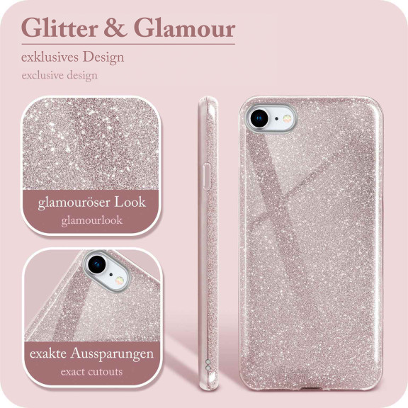 ONEFLOW Glitter Case iPhone 8 mit Glitzer Look – Weiteres Produktbild 2 ONEFLOW Glitter Case iPhone 8 mit Glitzer Look – Weiteres Produktbild 2
