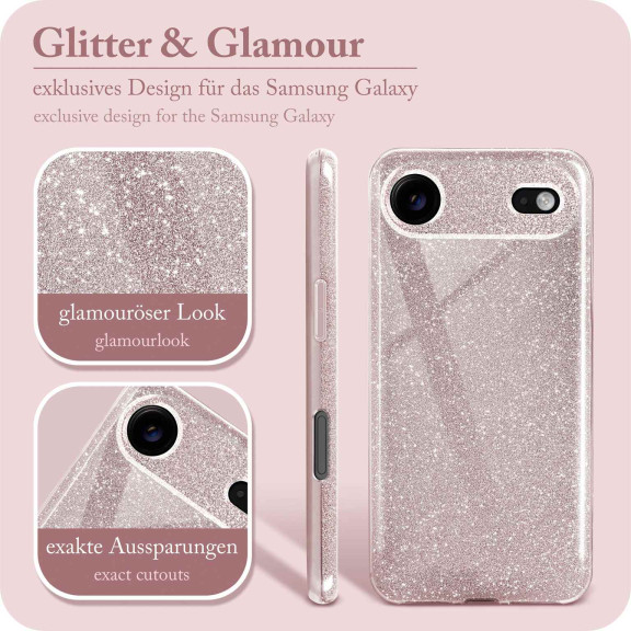 ONEFLOW Glitter Case iPhone Air mit Glitzer Look – Weiteres Produktbild 2