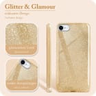 ONEFLOW Glitter Case iPhone SE (2022) mit Glitzer Look – Produktbild 2