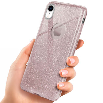 ONEFLOW Glitter Case iPhone XR mit Glitzer Look – Gloss-Rosé ONEFLOW Glitter Case iPhone XR mit Glitzer Look – Gloss-Rosé