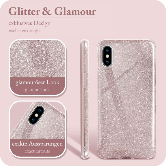 ONEFLOW Glitter Case iPhone XS Max mit Glitzer Look – Weiteres Produktbild 2 ONEFLOW Glitter Case iPhone XS Max mit Glitzer Look – Weiteres Produktbild 2