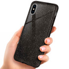 ONEFLOW Glitter Case iPhone XS mit Glitzer Look – Produktbild 1