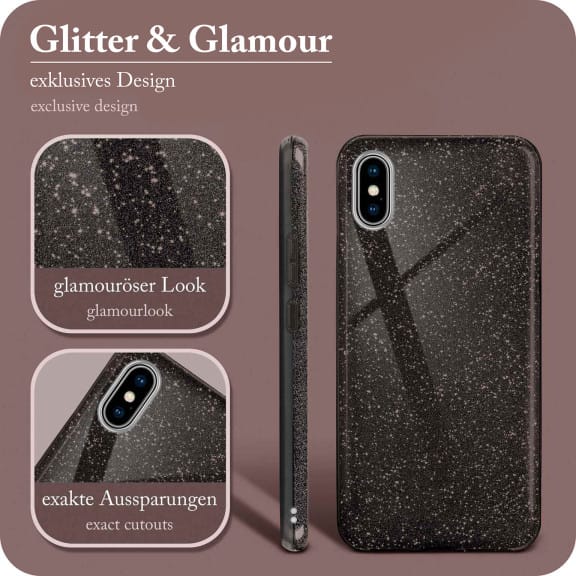 ONEFLOW Glitter Case iPhone XS mit Glitzer Look – Weiteres Produktbild 2 ONEFLOW Glitter Case iPhone XS mit Glitzer Look – Weiteres Produktbild 2
