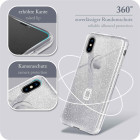 ONEFLOW Glitter Case iPhone XS mit Glitzer Look – Produktbild 5