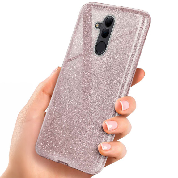 ONEFLOW Glitter Case Huawei Mate 20 Lite mit Glitzer Look – Weiteres Produktbild 1
