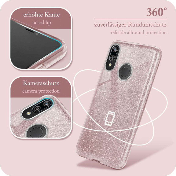 ONEFLOW Glitter Case Huawei P20 Lite mit Glitzer Look – Weiteres Produktbild 5 ONEFLOW Glitter Case Huawei P20 Lite mit Glitzer Look – Weiteres Produktbild 5