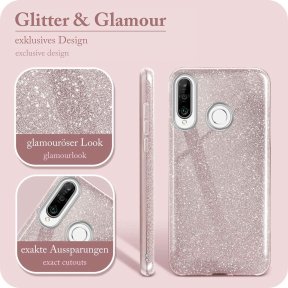 ONEFLOW Glitter Case Huawei P30 Lite mit Glitzer Look – Weiteres Produktbild 2 ONEFLOW Glitter Case Huawei P30 Lite mit Glitzer Look – Weiteres Produktbild 2
