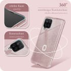 ONEFLOW Glitter Case Samsung Galaxy A12 mit Glitzer Look – Produktbild 5
