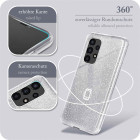 ONEFLOW Glitter Case Samsung Galaxy A13 (4G) mit Glitzer Look – Produktbild 5