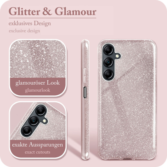 ONEFLOW Glitter Case Samsung Galaxy A14 (4G) mit Glitzer Look – Weiteres Produktbild 2 ONEFLOW Glitter Case Samsung Galaxy A14 (4G) mit Glitzer Look – Weiteres Produktbild 2