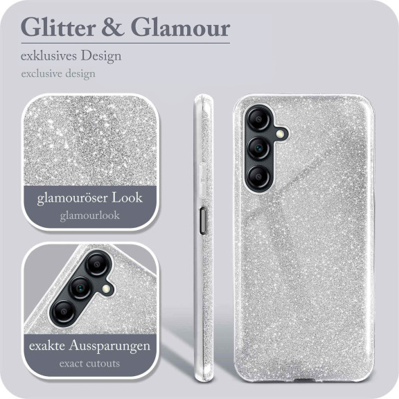 ONEFLOW Glitter Case Samsung Galaxy A14 5G mit Glitzer Look – Weiteres Produktbild 2 ONEFLOW Glitter Case Samsung Galaxy A14 5G mit Glitzer Look – Weiteres Produktbild 2