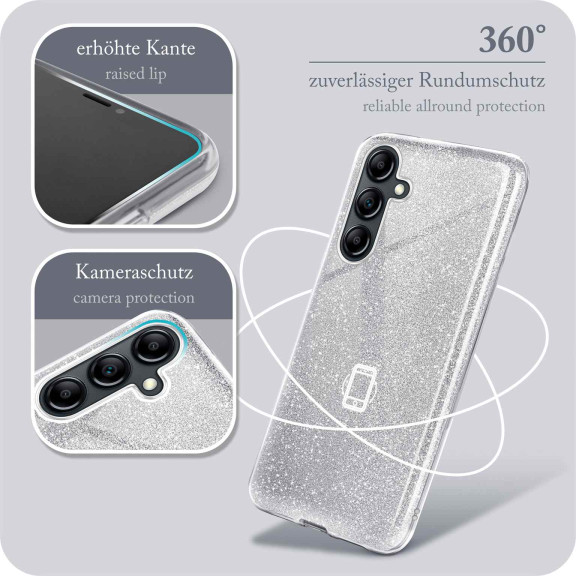 ONEFLOW Glitter Case Samsung Galaxy A14 5G mit Glitzer Look – Weiteres Produktbild 5 ONEFLOW Glitter Case Samsung Galaxy A14 5G mit Glitzer Look – Weiteres Produktbild 5