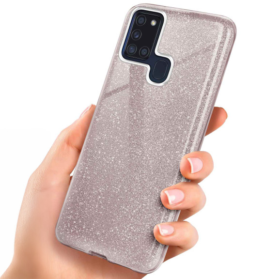 ONEFLOW Glitter Case Samsung Galaxy A21s mit Glitzer Look – Weiteres Produktbild 1 ONEFLOW Glitter Case Samsung Galaxy A21s mit Glitzer Look – Weiteres Produktbild 1
