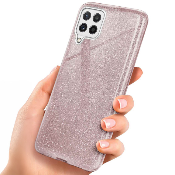 ONEFLOW Glitter Case Samsung Galaxy A22 (4G) mit Glitzer Look – Weiteres Produktbild 1
