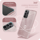 ONEFLOW Glitter Case Samsung Galaxy A23 5G mit Glitzer Look – Produktbild 5