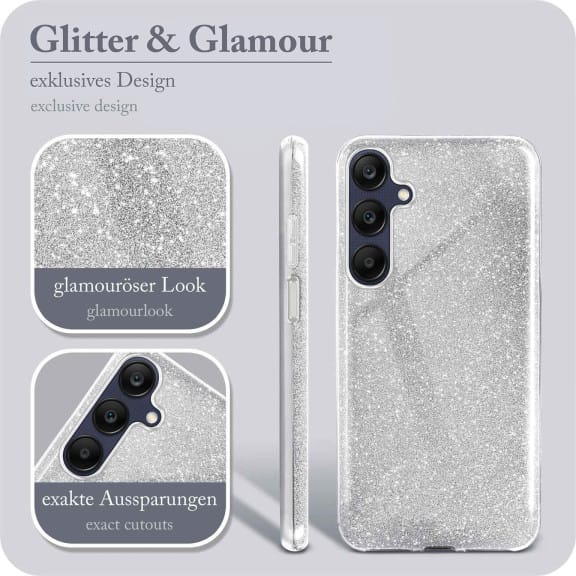 ONEFLOW Glitter Case Samsung Galaxy A25 5G mit Glitzer Look – Weiteres Produktbild 2 ONEFLOW Glitter Case Samsung Galaxy A25 5G mit Glitzer Look – Weiteres Produktbild 2