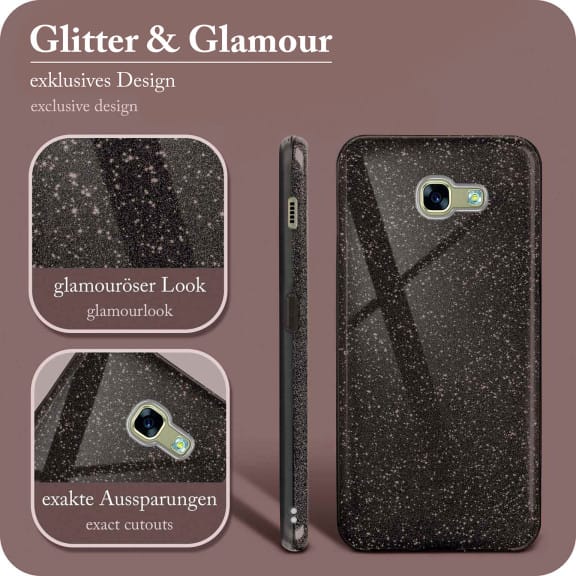 ONEFLOW Glitter Case Samsung Galaxy A3 (2017) mit Glitzer Look – Weiteres Produktbild 2 ONEFLOW Glitter Case Samsung Galaxy A3 (2017) mit Glitzer Look – Weiteres Produktbild 2