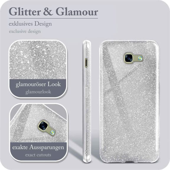 ONEFLOW Glitter Case Samsung Galaxy A3 (2017) mit Glitzer Look – Weiteres Produktbild 2 ONEFLOW Glitter Case Samsung Galaxy A3 (2017) mit Glitzer Look – Weiteres Produktbild 2