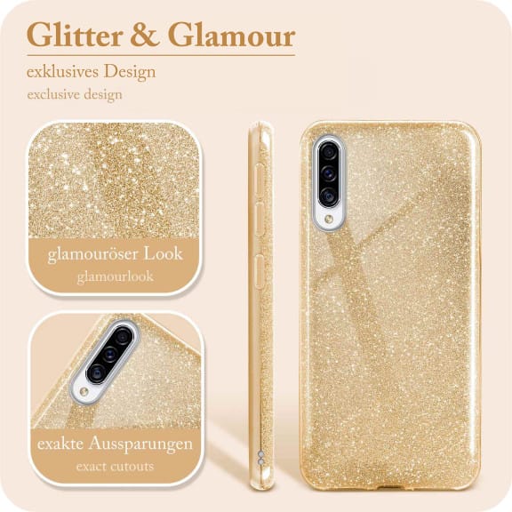 ONEFLOW Glitter Case Samsung Galaxy A30s mit Glitzer Look – Weiteres Produktbild 2 ONEFLOW Glitter Case Samsung Galaxy A30s mit Glitzer Look – Weiteres Produktbild 2