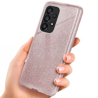 ONEFLOW Glitter Case Samsung Galaxy A33 5G mit Glitzer Look – Gloss-Rosé ONEFLOW Glitter Case Samsung Galaxy A33 5G mit Glitzer Look – Gloss-Rosé