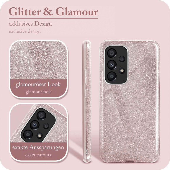 ONEFLOW Glitter Case Samsung Galaxy A33 5G mit Glitzer Look – Weiteres Produktbild 2 ONEFLOW Glitter Case Samsung Galaxy A33 5G mit Glitzer Look – Weiteres Produktbild 2