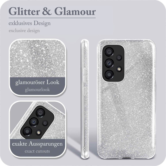 ONEFLOW Glitter Case Samsung Galaxy A33 5G mit Glitzer Look – Weiteres Produktbild 2 ONEFLOW Glitter Case Samsung Galaxy A33 5G mit Glitzer Look – Weiteres Produktbild 2