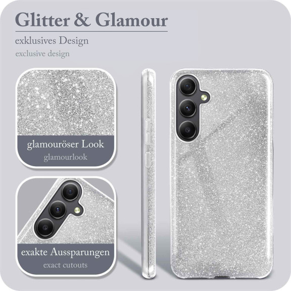 ONEFLOW Glitter Case Samsung Galaxy A34 5G mit Glitzer Look – Weiteres Produktbild 2 ONEFLOW Glitter Case Samsung Galaxy A34 5G mit Glitzer Look – Weiteres Produktbild 2