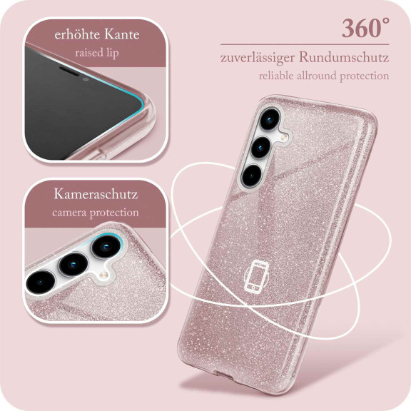 ONEFLOW Glitter Case Samsung Galaxy A35 5G mit Glitzer Look – Weiteres Produktbild 5 ONEFLOW Glitter Case Samsung Galaxy A35 5G mit Glitzer Look – Weiteres Produktbild 5