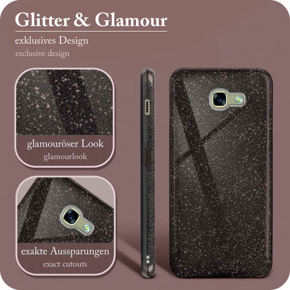 ONEFLOW Glitter Case Samsung Galaxy A5 (2017) mit Glitzer Look – Weiteres Produktbild 2 ONEFLOW Glitter Case Samsung Galaxy A5 (2017) mit Glitzer Look – Weiteres Produktbild 2